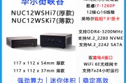 英特尔intel nuc12wshi7/wski7 华尔街峡谷i7标准版 迷你电脑主机 nuc12wshi7（厚款）i7-1260p 官方标配-不含内存硬盘和华为b530e-l5651s根据预算限制哪个选择更合适？哪个在节能减排方面更具优势？